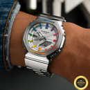 SLM8425-RS81 Spectrum Steel Elite – Premium Analog-Digital Sports Watch