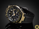ECD3336 - GD71 Titan Obsidian Gold Watch