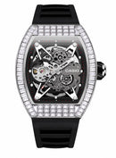 AUREX G-1000M-SKELETON AUTOMATIC SILVER WATCH